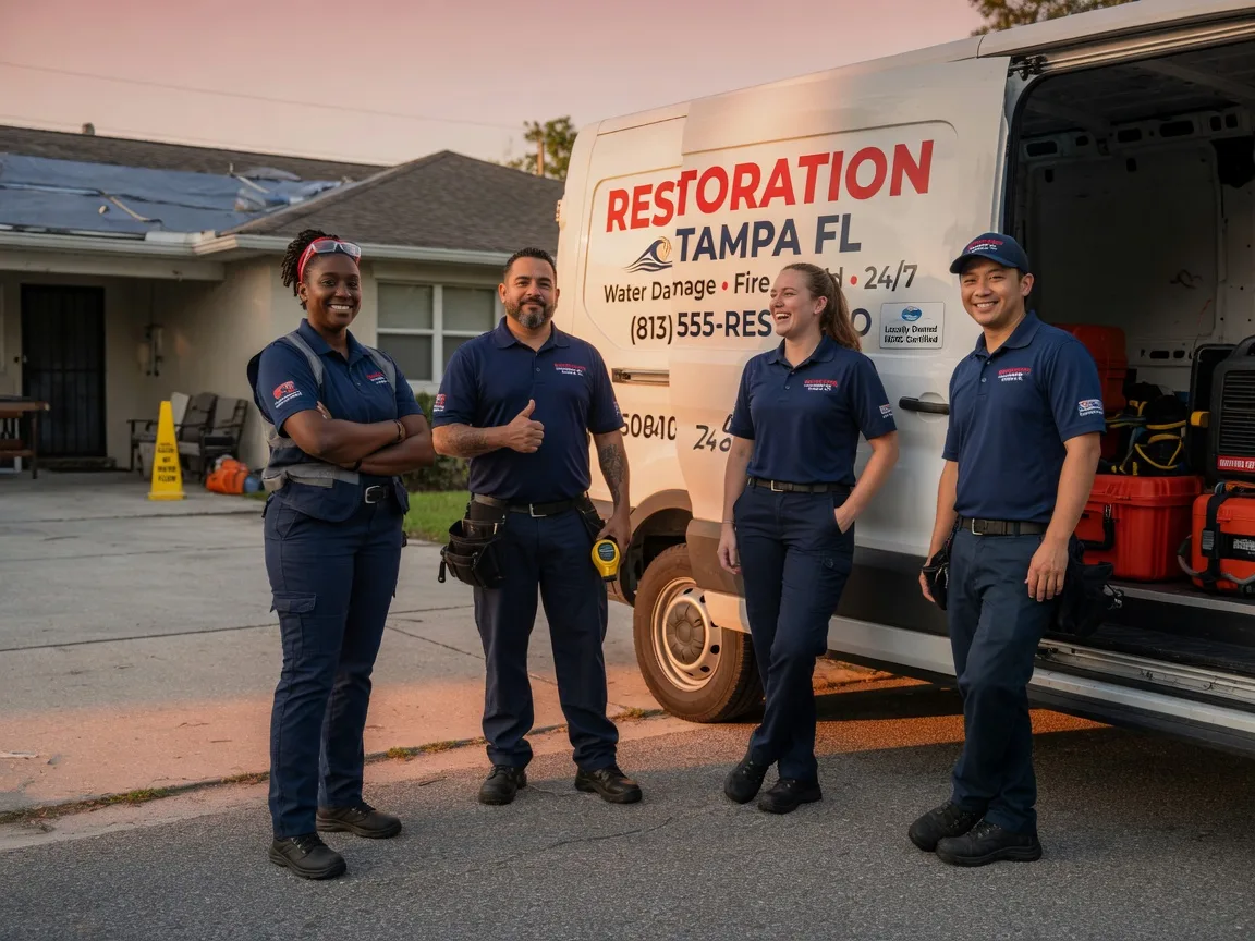 Water Damage Restoration company in Kingsville, OH